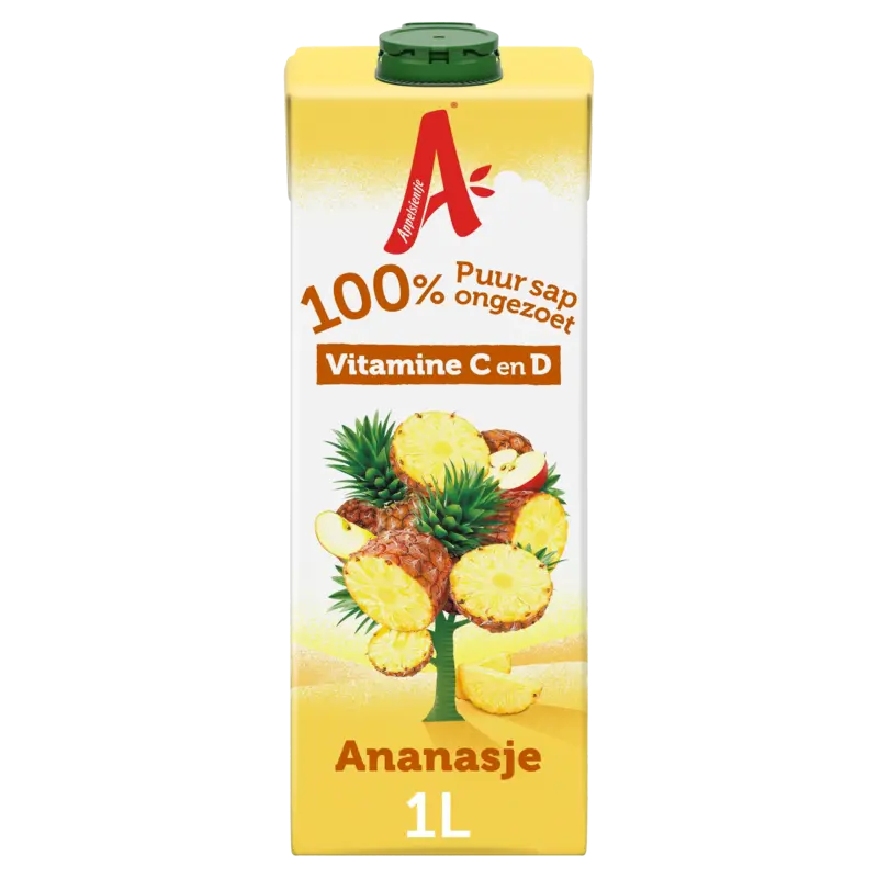 Appelsientje Ananasje 100% puur sap