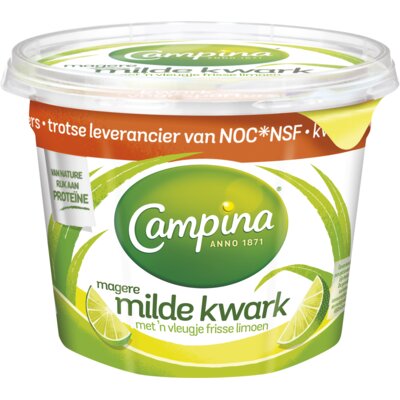pdp-image-Campina Magere kwark Lime 500g