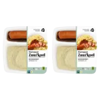 AH Stamppot zuurkool rookworst 2-pack