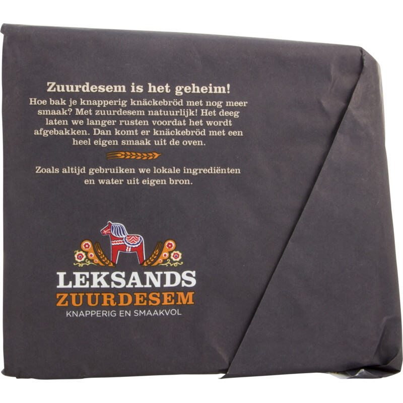 Een afbeelding van Leksands Zweeds Rogge Knackebrod Punt zuurdesem