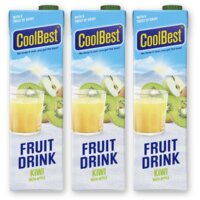 CoolBest Fruitdrink kiwi with apple 3-pack
