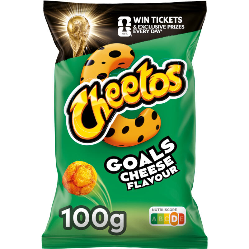 Cheetos Goals cheese flavour