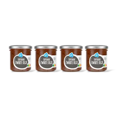 pdp-image-AH Tapenade zwarte olijf 4-pack