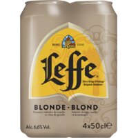 Een afbeelding van Leffe Blond abdijbier 4-pack