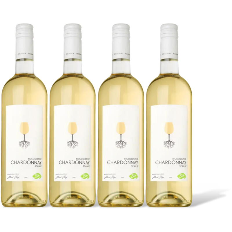 AH Biologisch Chardonnay 4 flessen