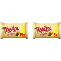 Een afbeelding van Twix Minis repen uitdeelzak 2-pack