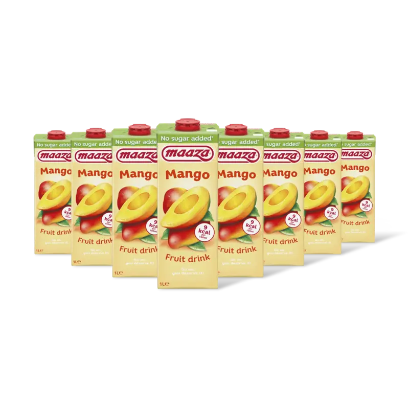 Mango fruit drink no sugar added 8-pack