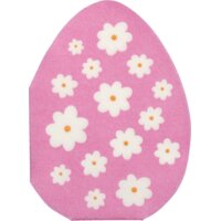 Een afbeelding van AH Servet vorm ei roze bloem