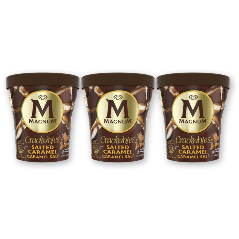 Magnum Double salted caramel 3-pack