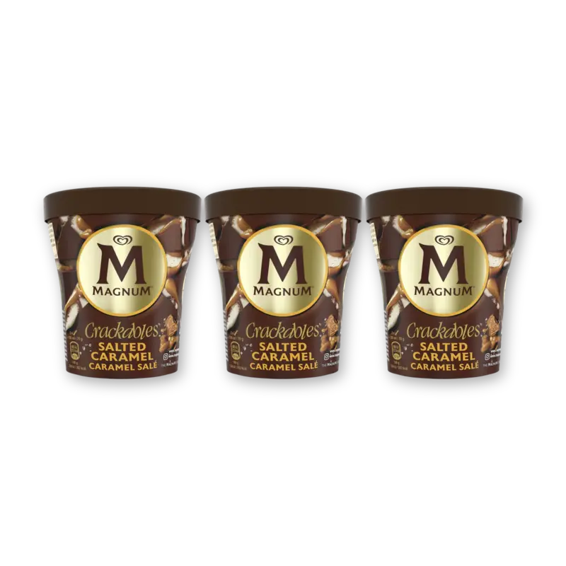 Magnum Double salted caramel 3-pack