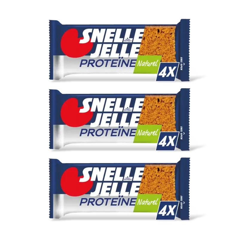 Snelle Jelle Snelle Proteïne naturel 4-pack 3-pack