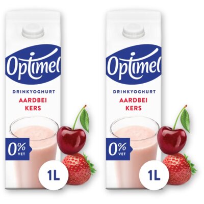 pdp-image-Optimel Drinkyoghurt aardbei-kers 2-pack