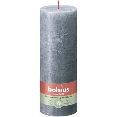 pdp-image-Bolsius Rustieke kaars donkerblauw 19cm
