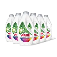 Ariel Vloeibaar+ wasmiddel unstop color 6-pack