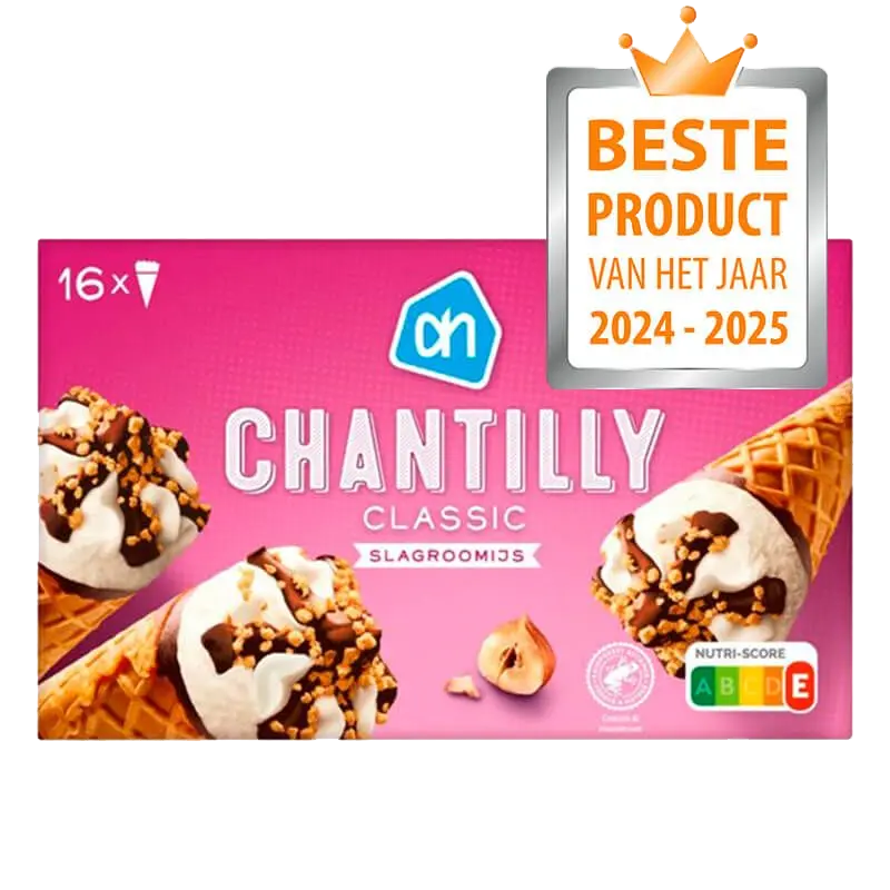 AH Chantilly classic slagroomijs
