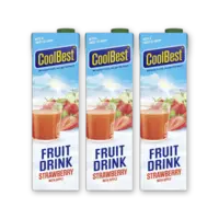 CoolBest Fruit drink strawberry 3-pack