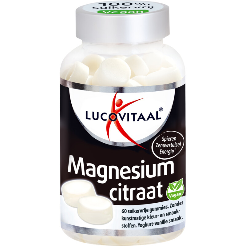 Een afbeelding van Lucovitaal Magnesium citraat gummies