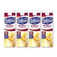 Optimel Drinkyoghurt vezels mango ananas 4-pack
