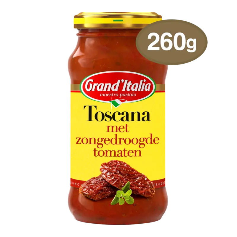Toscana met zongedroogde tomaten