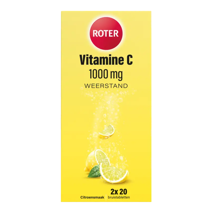 Vitamine C bruistabletten citroen