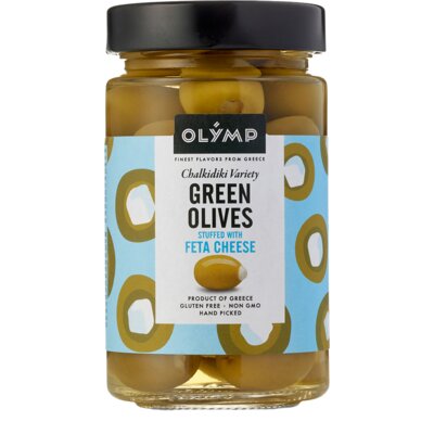 pdp-image-Olymp Groene olijven met feta kaas