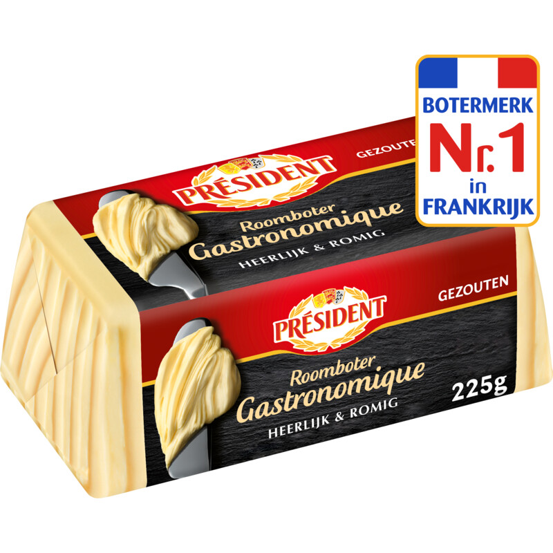 Een afbeelding van Président Gastronomique roomboter gezouten