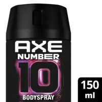 Axe Number 10 deodorant bodyspray