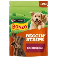 Bonzo Beggin' strips baconsmaak hondensnack