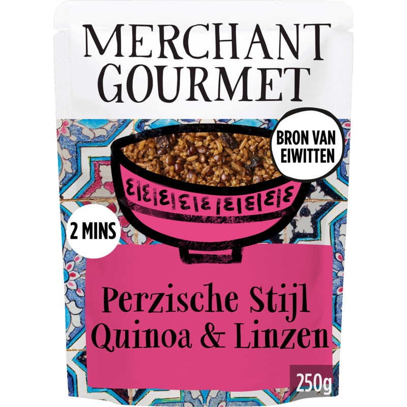 Een afbeelding van Merchant Gourmet Persian style quinoa & lentils