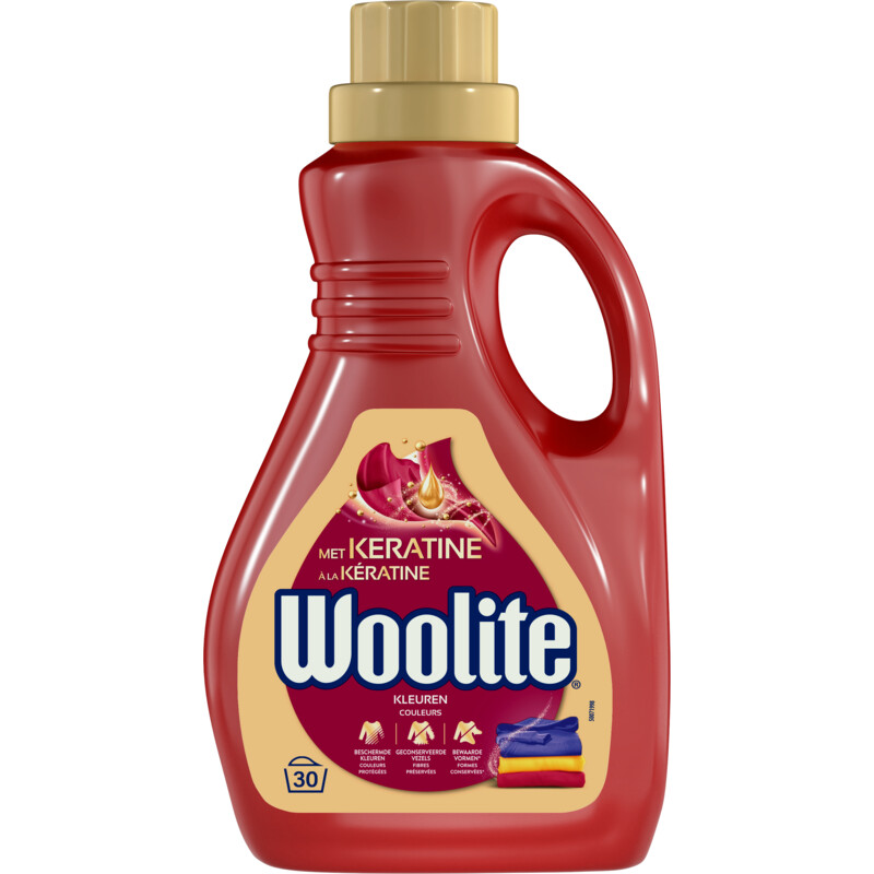 Woolite Wasmiddel kleur met keratine bel