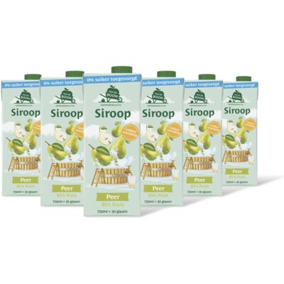 pdp-image-Van de Boom Peer siroop 0% suiker 6-pack