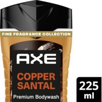 Een afbeelding van Axe Copper santal + fine fragrance showergel