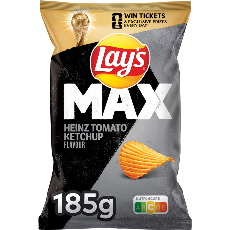 Lay's Max heinz tomato ketchup