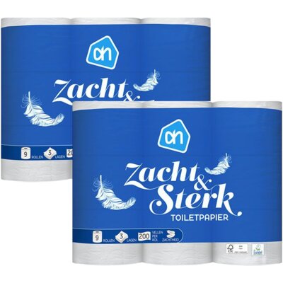 pdp-image-AH Zacht & sterk 18 rollen toiletpapier