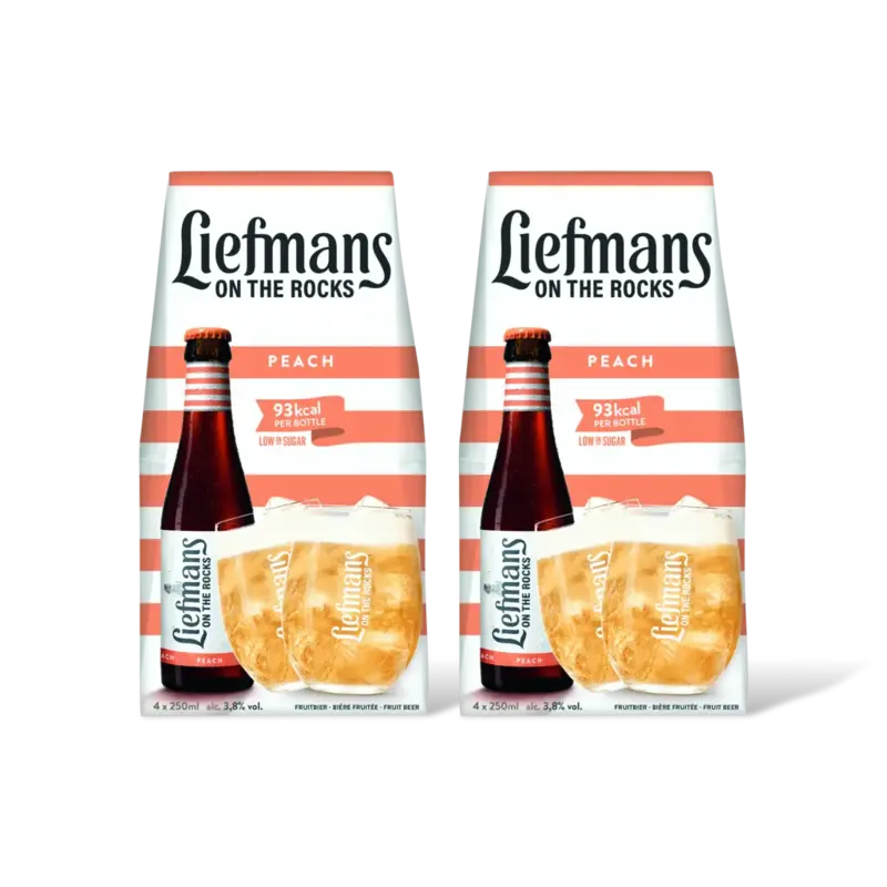 Liefmans Liefmans On the rocks peach 8-pack