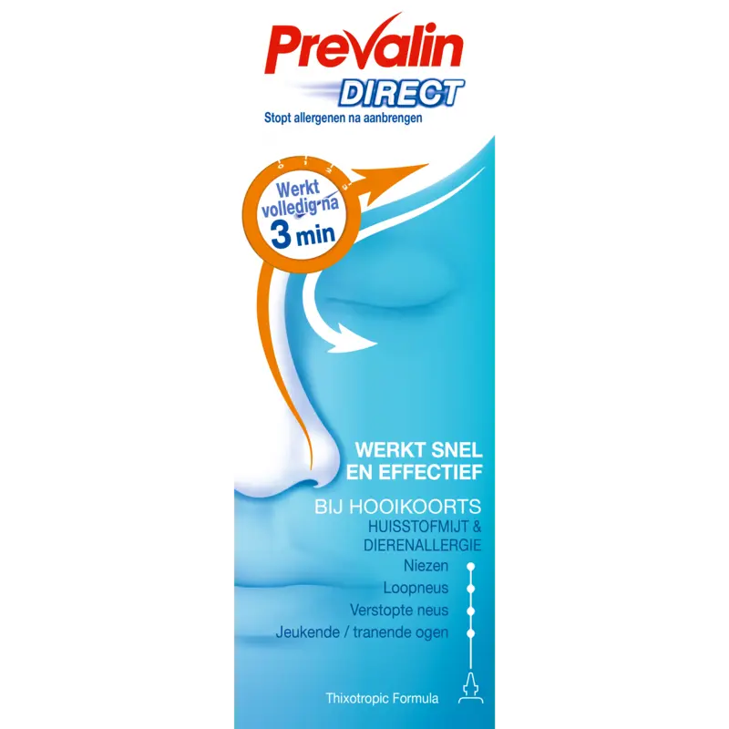 Neusspray Direct bij Allergenen