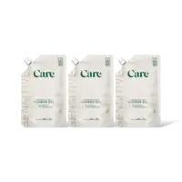 Care Sensitive shower gel 0% refill 3-pack