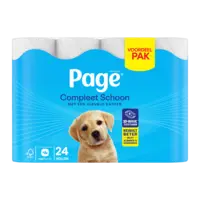 Page Compleet schoon toiletpapier voordeelpak
