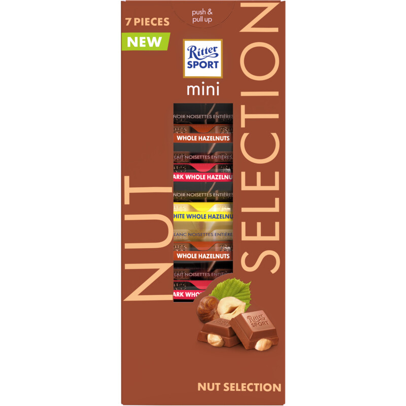 Een afbeelding van Ritter Sport Nut selection mini