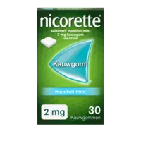 Nicorette Nicotine kauwgum mint 2mg
