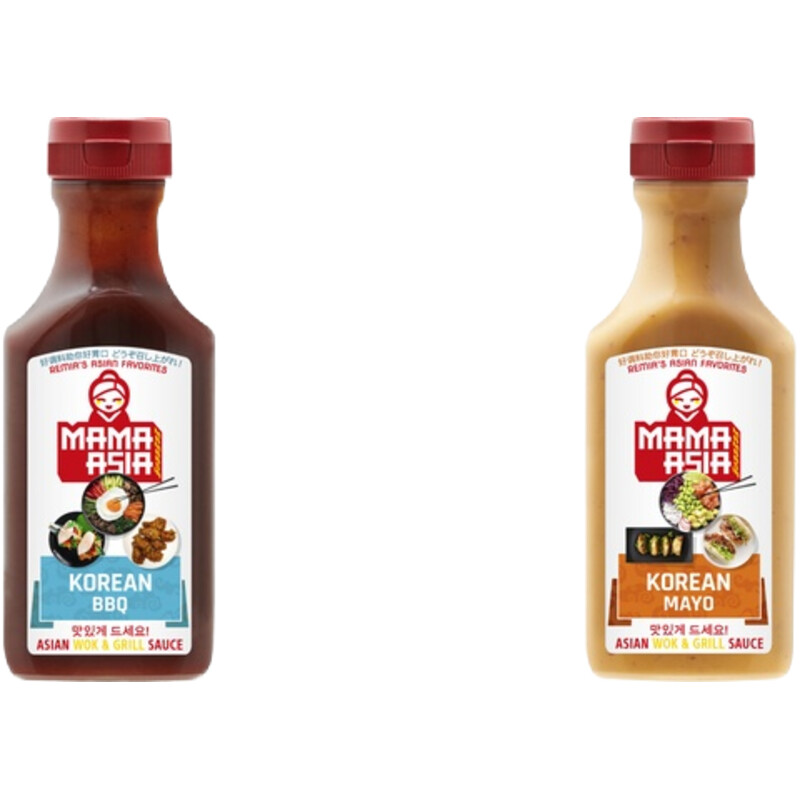 Een afbeelding van Remia Mama Asia Korean sauzen pakket