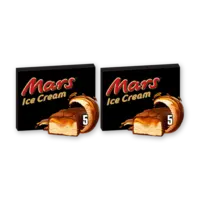 Mars Karamel chocolade ice bar 2-pack