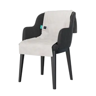 pdp-image-Sinji Heating chair blanket teddy cream