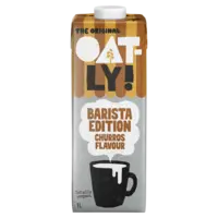 Oatly! Barista edition churros flavour