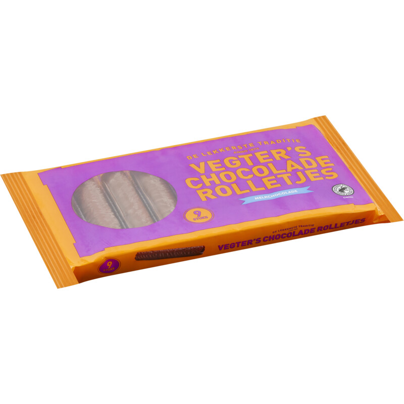 Een afbeelding van Vegter's Chocoladerolletjes