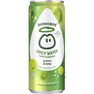 pdp-image-innocent Juicy water with bubbles lemon & lime
