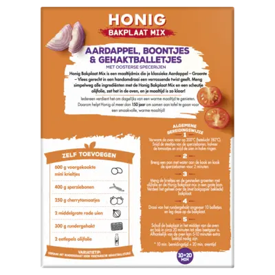 pdp-image-Honig Mix aardappel, boontjes, gehaktballetjes