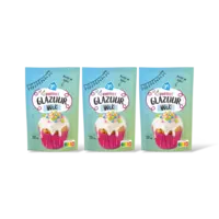 AH Bakfeest glazuur wit 3-pack