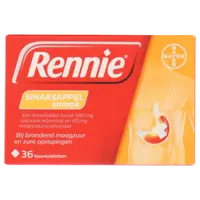 Rennie Kauwtablet sinaasappelsmaak