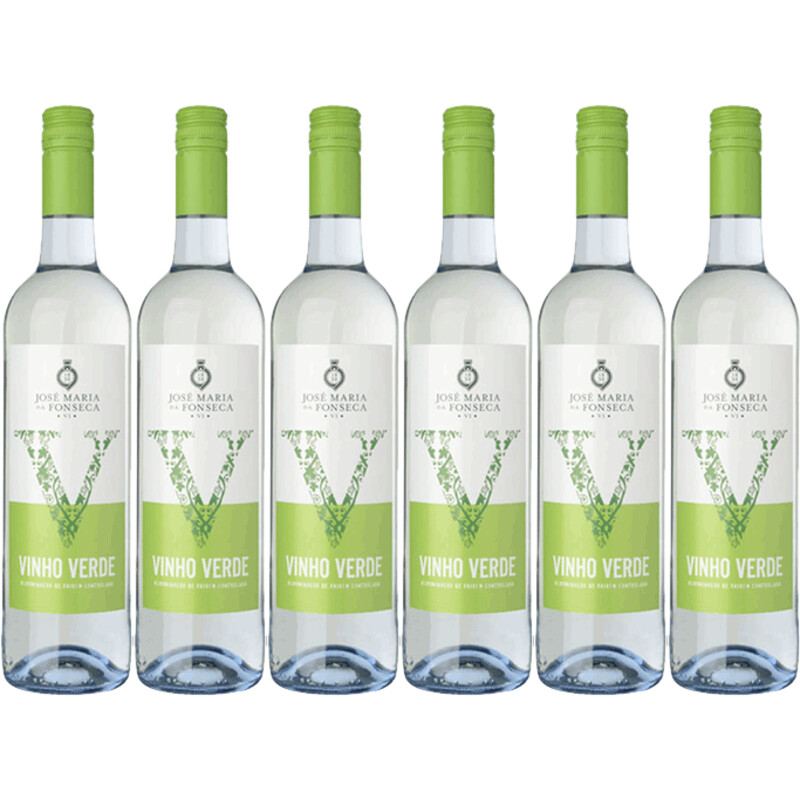 Een afbeelding van José Maria Fonseca Vinho verde 6 flessen